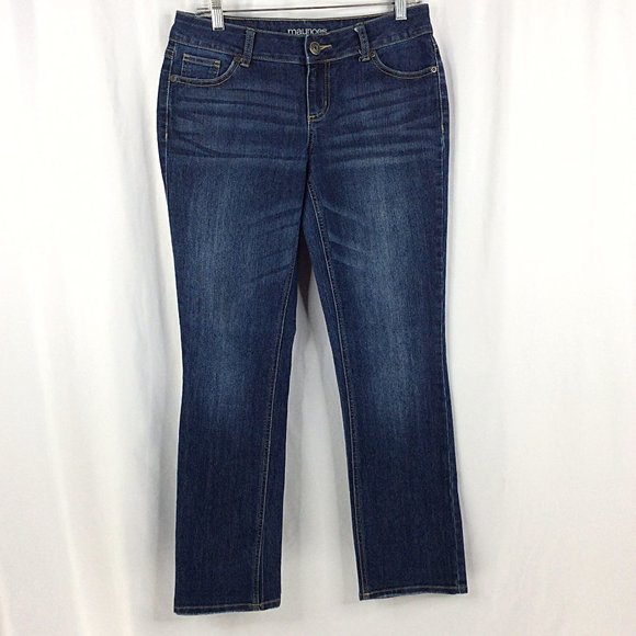 Maurices Jeans Womens Size 7/8 Dark Wash Denim - Picture 1 of 7